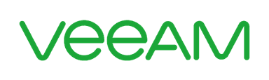 The text "VEEAM" in green letters on a black background.