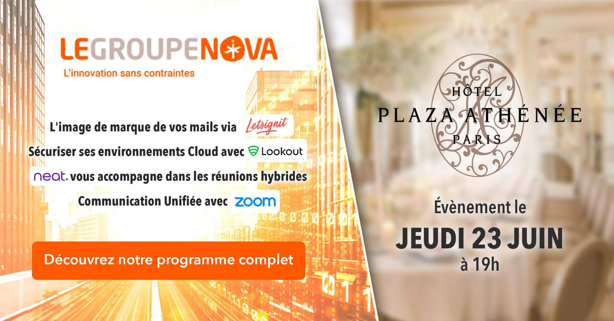 groupe nova evenement juin