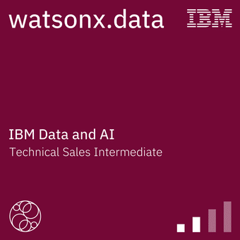 Watsonx.data - Technical Sales Intermediate